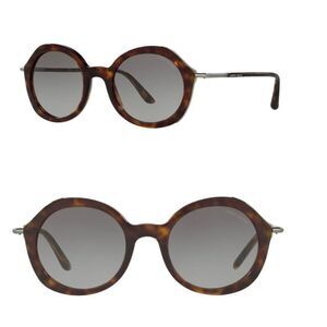 Giorgio Armani Frames of Life 48mm Round Sunglasse